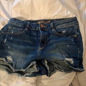 Jean shorts